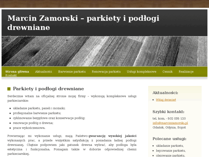 www.marcinzamorski.pl