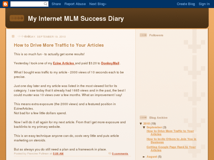 www.myinternetmlmsuccess.com