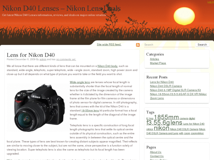 www.nikond40lenses.com