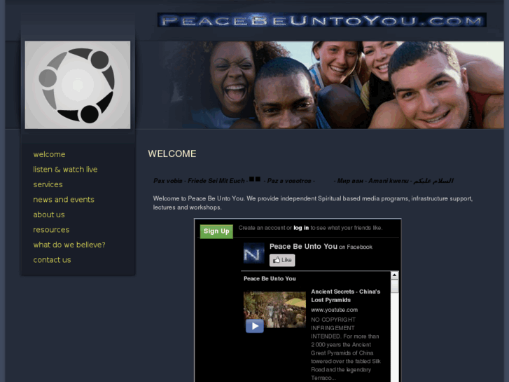 www.peacebeuntoyou.com