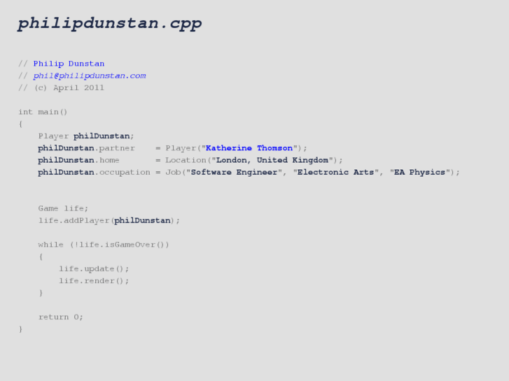 www.philipdunstan.com