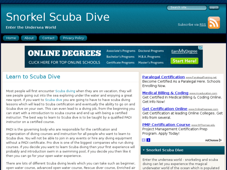 www.snorkelscubadive.com