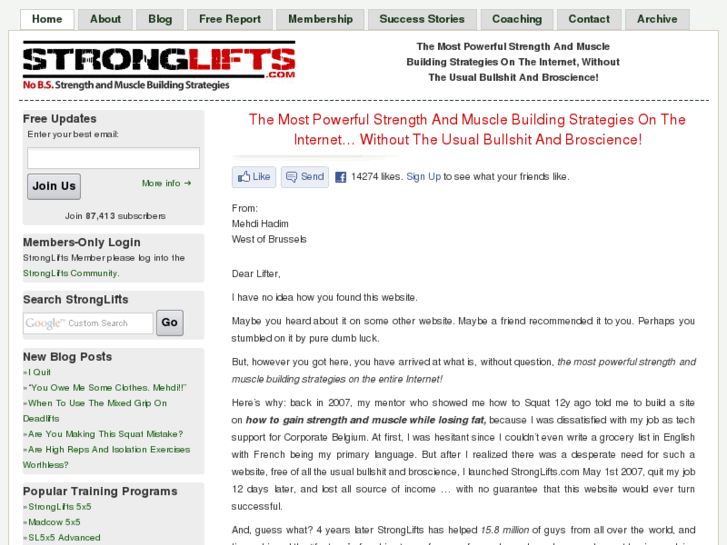 www.stronglifts.com