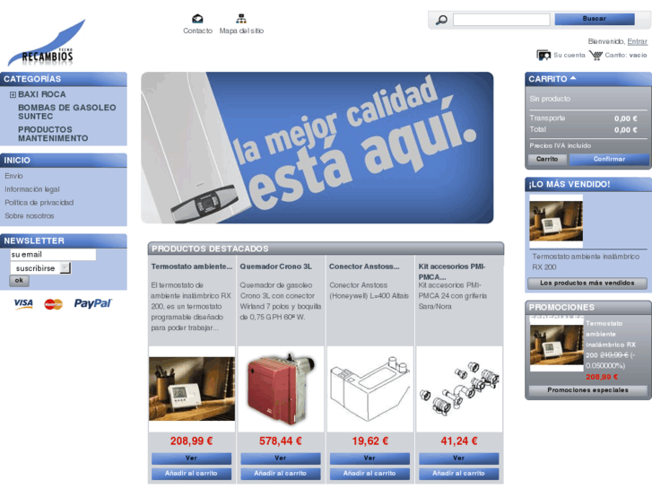 www.tecnorecambios.com