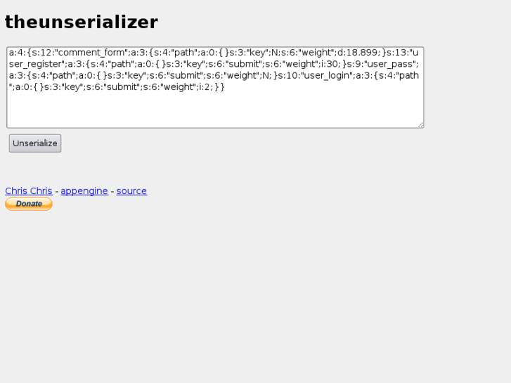 www.unserializer.com