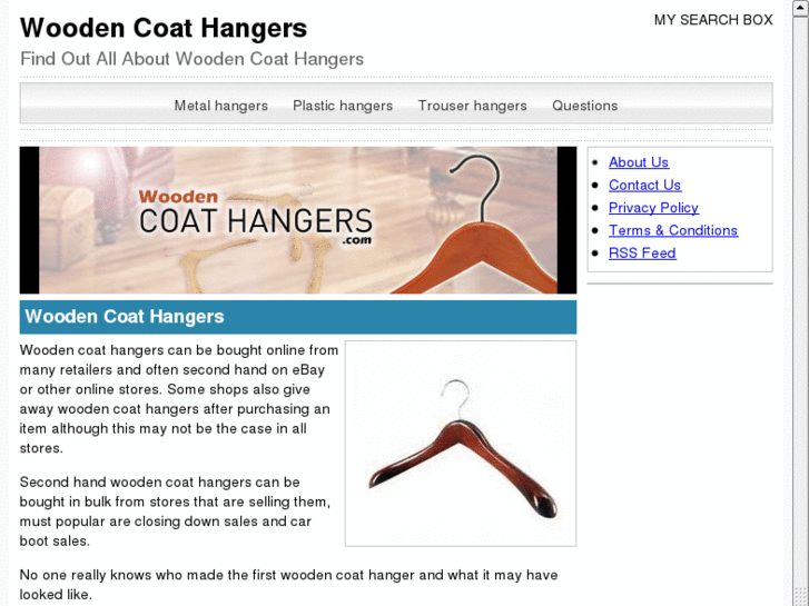 www.wooden-coat-hangers.com