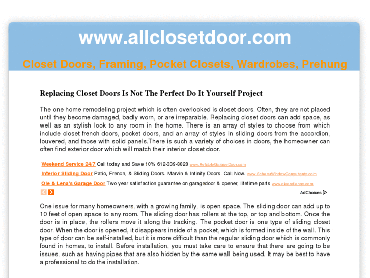 www.allclosetdoor.com