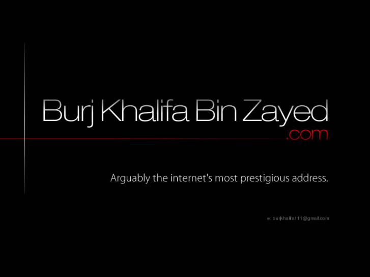 www.burjkhalifabinzayed.com