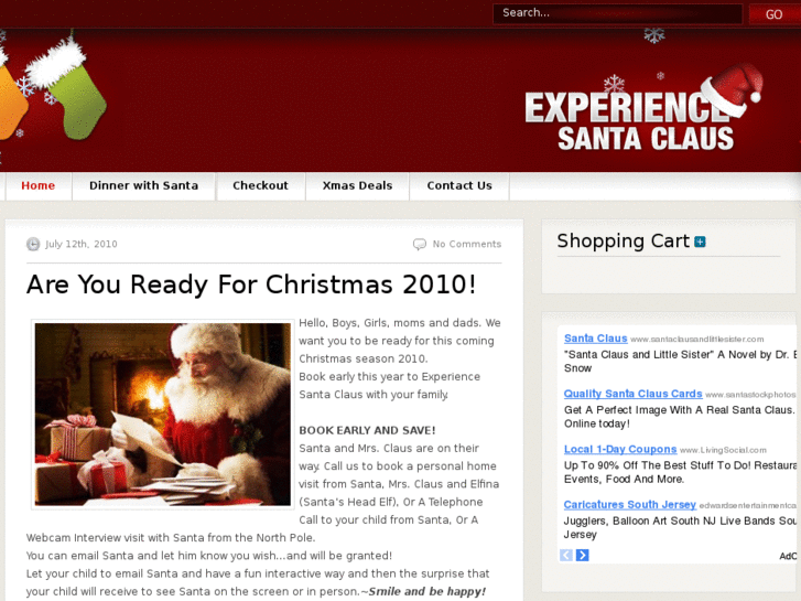 www.experiencesantaclaus.com