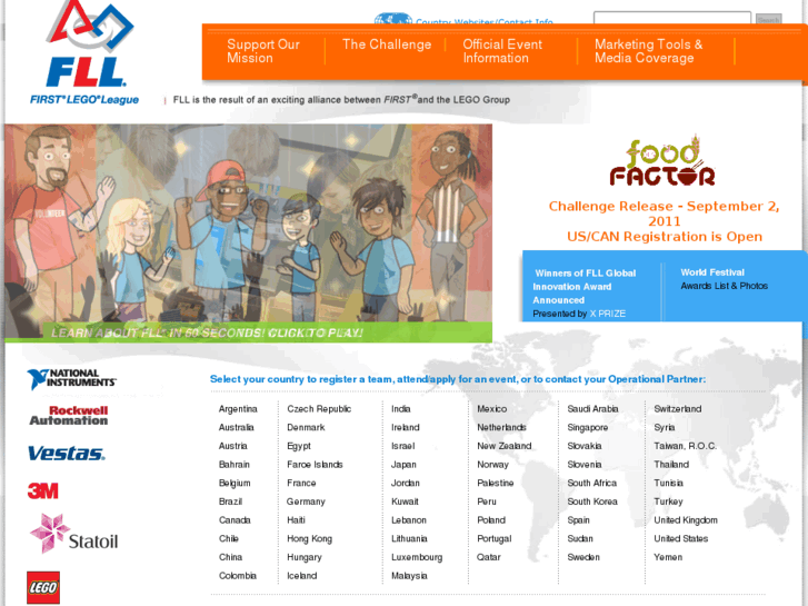 www.firstlegoleague.org