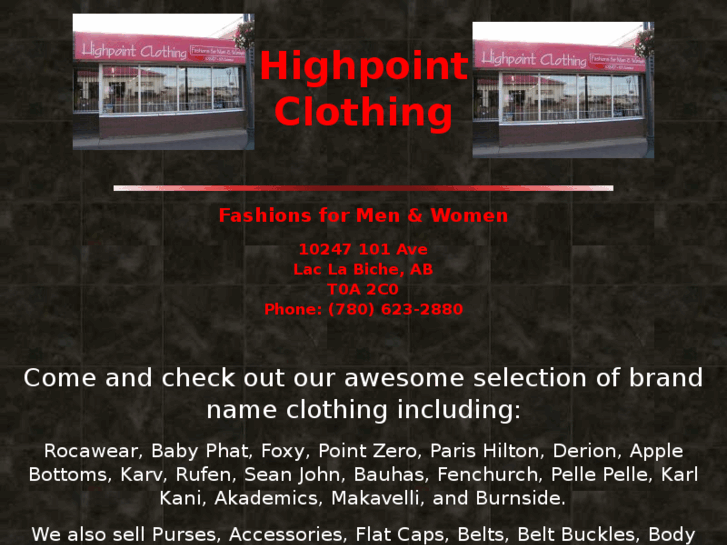 www.highpointclothing.com