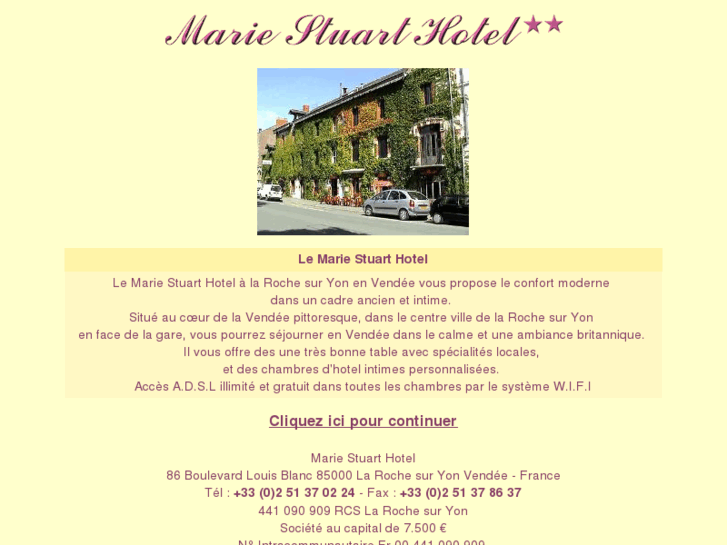 www.mariestuarthotel.com