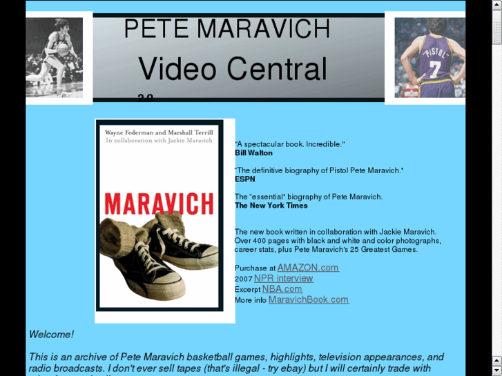 www.petemaravichvideocentral.com