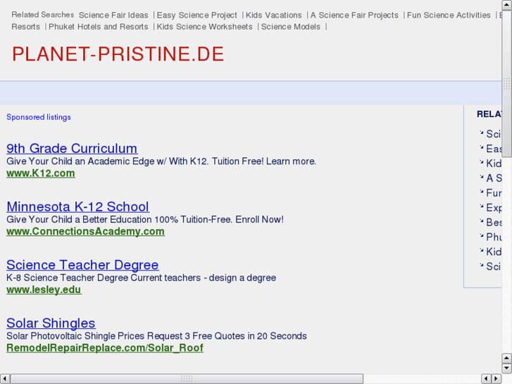 www.planet-pristine.de