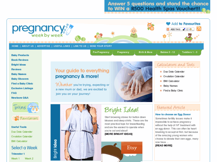 www.pregnancyweekbyweek.co.za