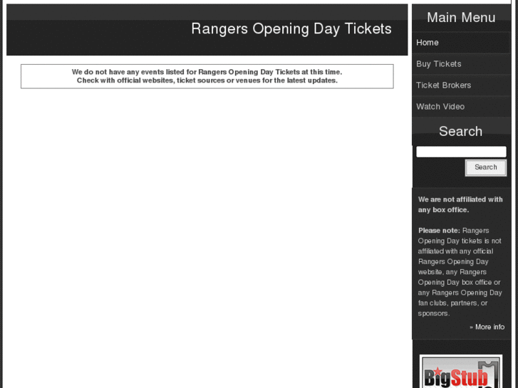 www.rangersopeningday.com