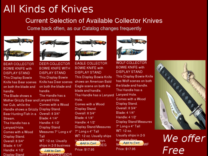 www.allkindsofknives.com