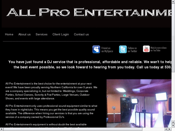 www.allpro-entertainment.com