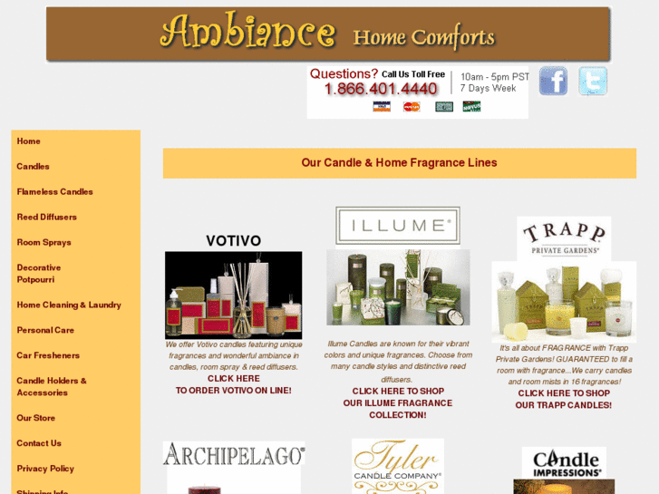 www.ambiancehomecomforts.com