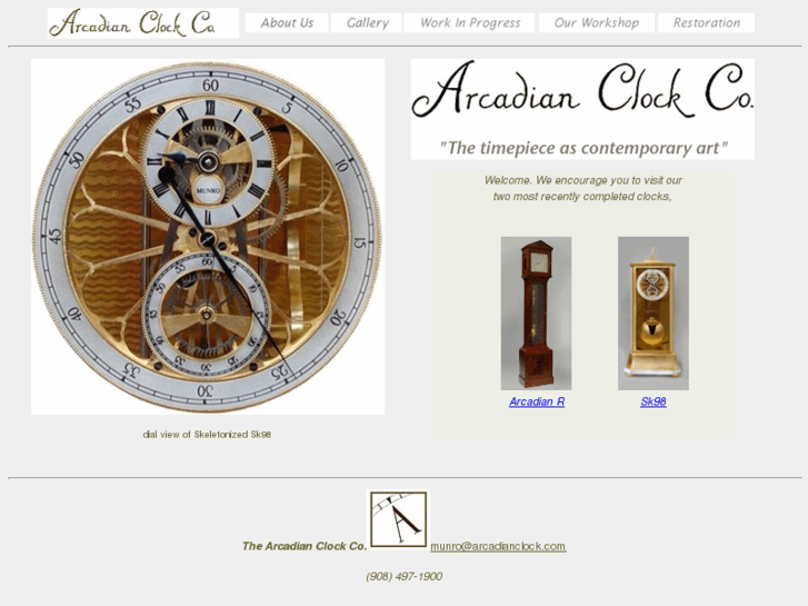 www.arcadianclock.com