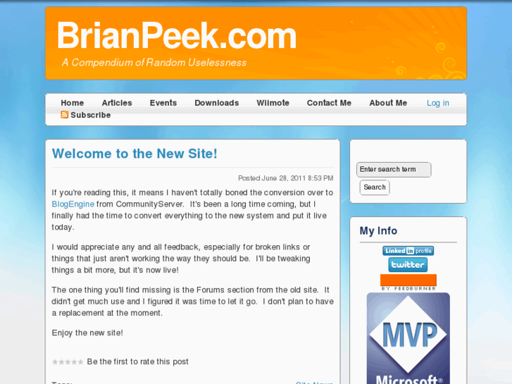 www.brianpeek.com