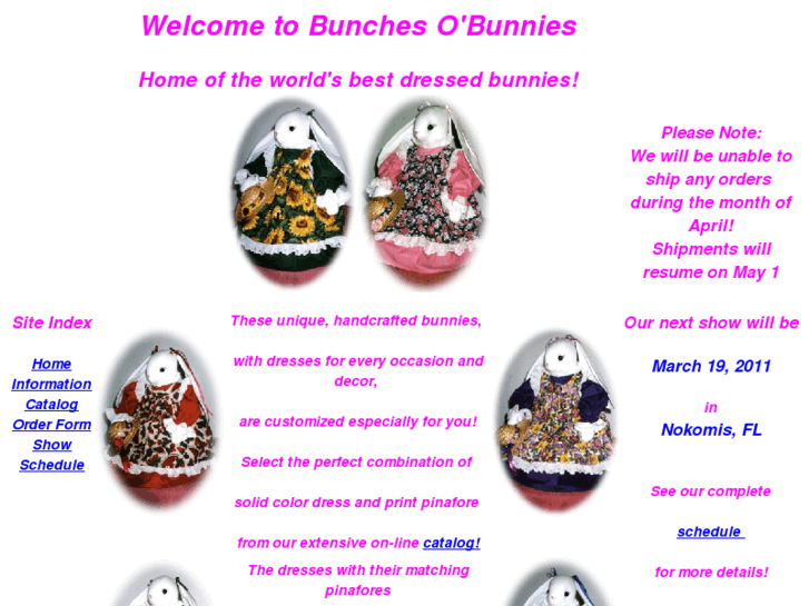 www.bunchesobunnies.com