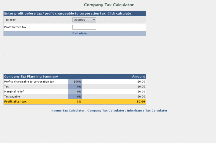 www.companytaxcalculator.co.uk