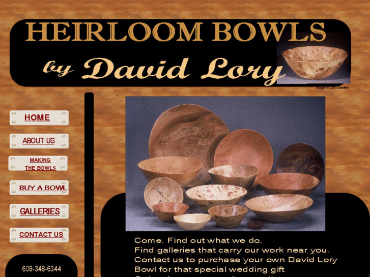 www.davidlorybowls.com