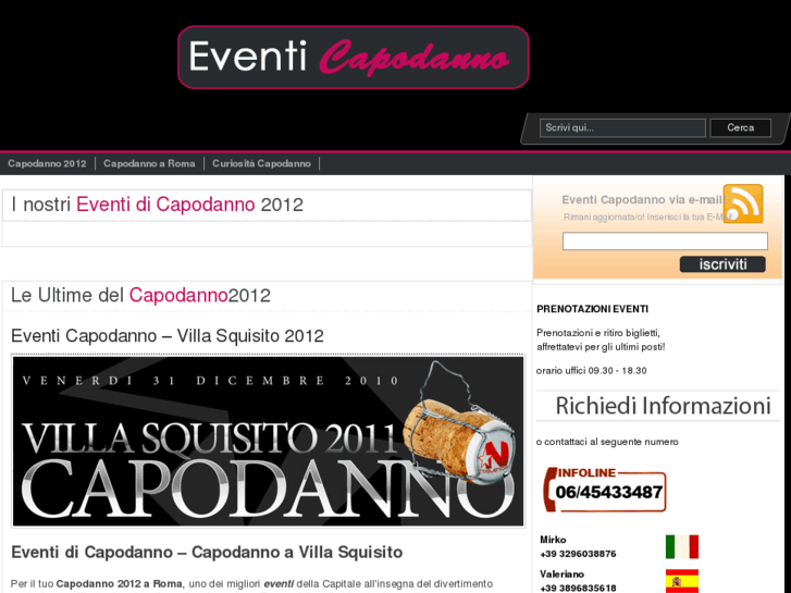 www.eventicapodanno.it