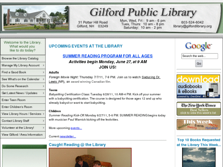 www.gilfordlibrary.org