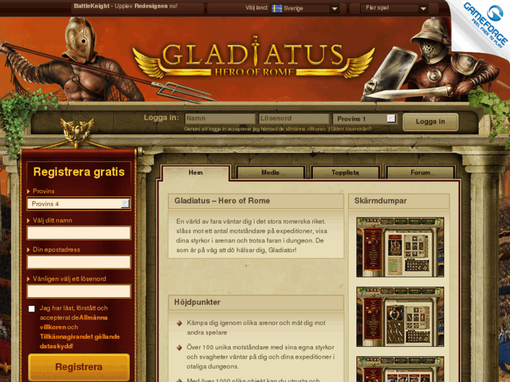 www.gladiatus.se