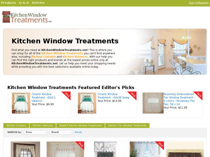 www.kitchenwindowtreatments.net