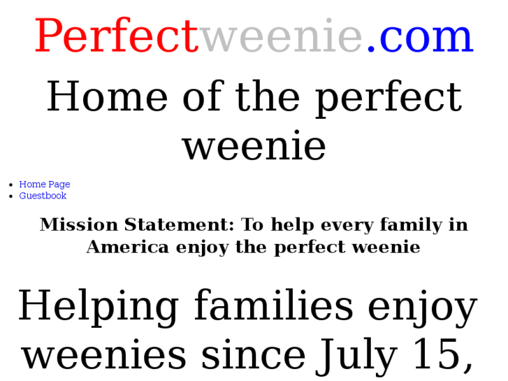 www.perfectweenie.com