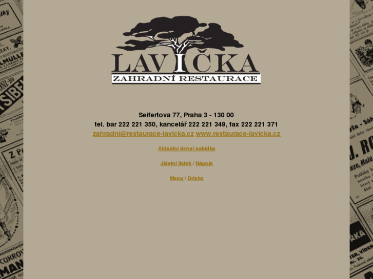 www.restaurace-lavicka.cz