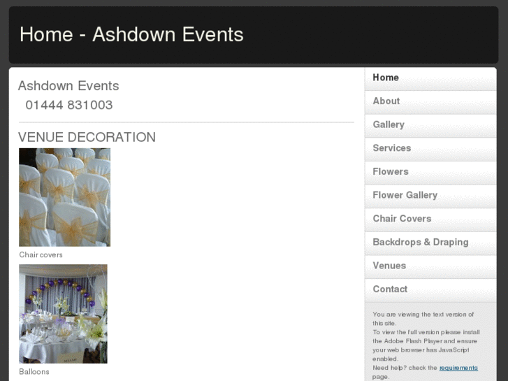 www.ashdownevents.com