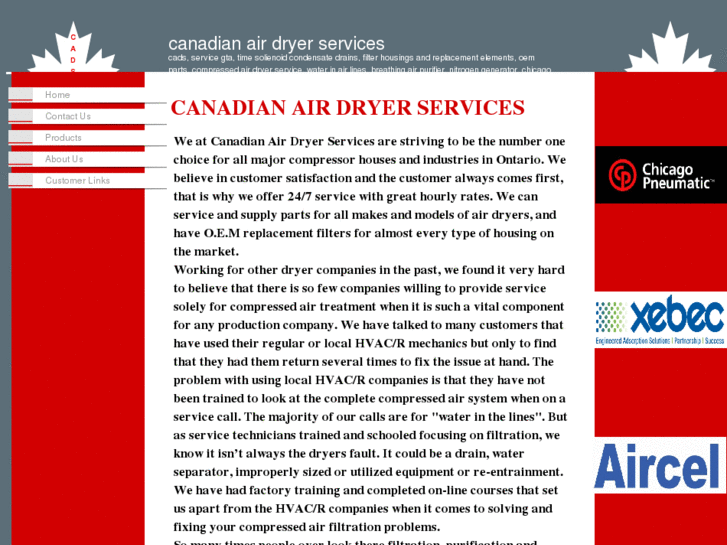 www.canadianairdryerservices.com