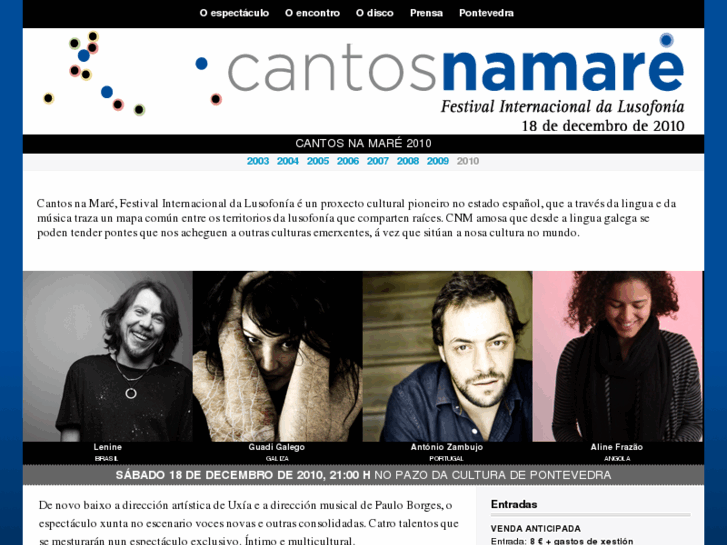 www.cantosnamare.org