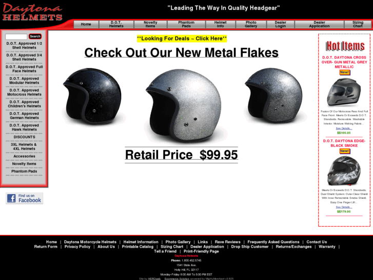 www.daytonahelmets.com