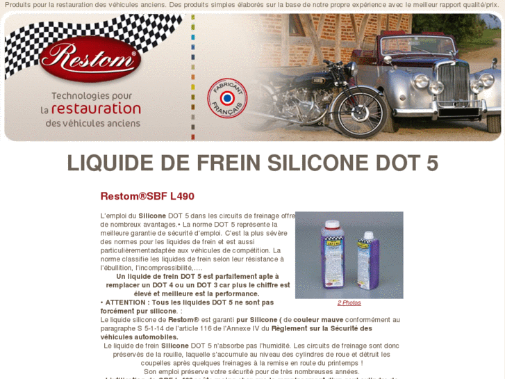 www.liquide-frein-silicone.com