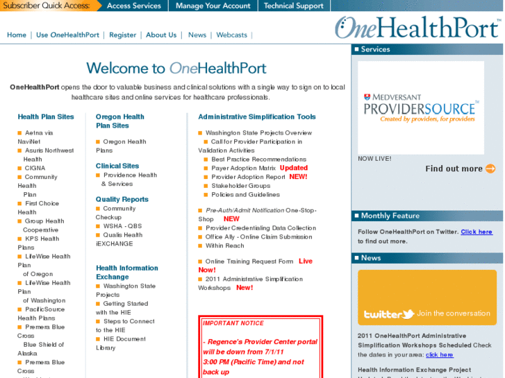 www.onehealthport.com