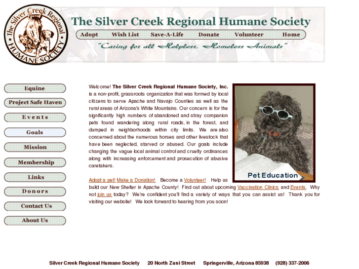 www.silvercreekhumanesociety.org