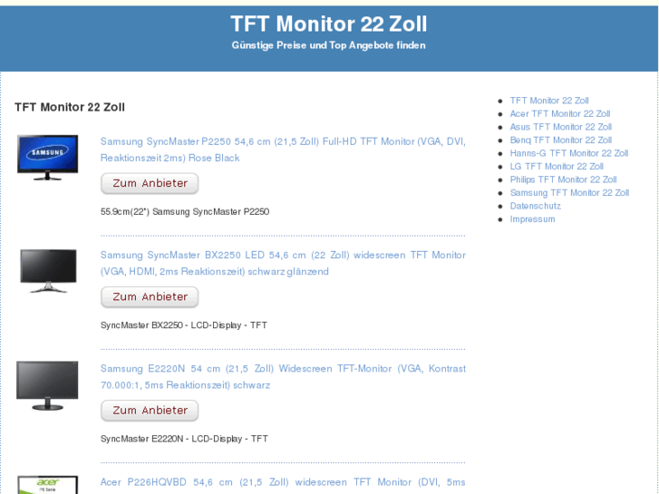 www.tftmonitor22zoll.de