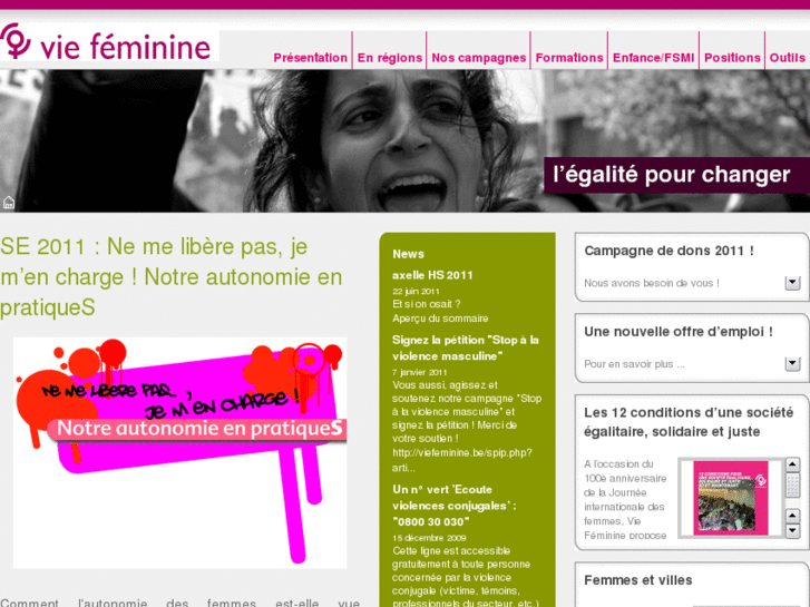 www.viefeminine.be