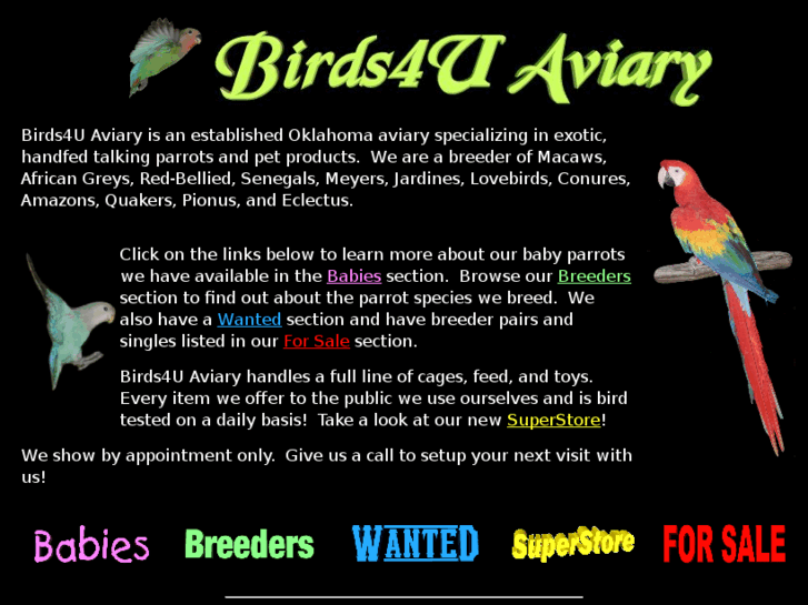 www.birds4uaviary.com