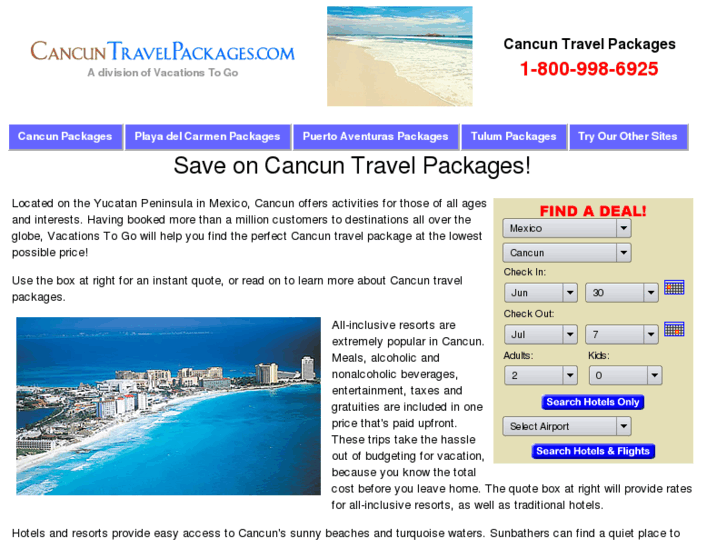 www.cancunspringbreakpackage.com