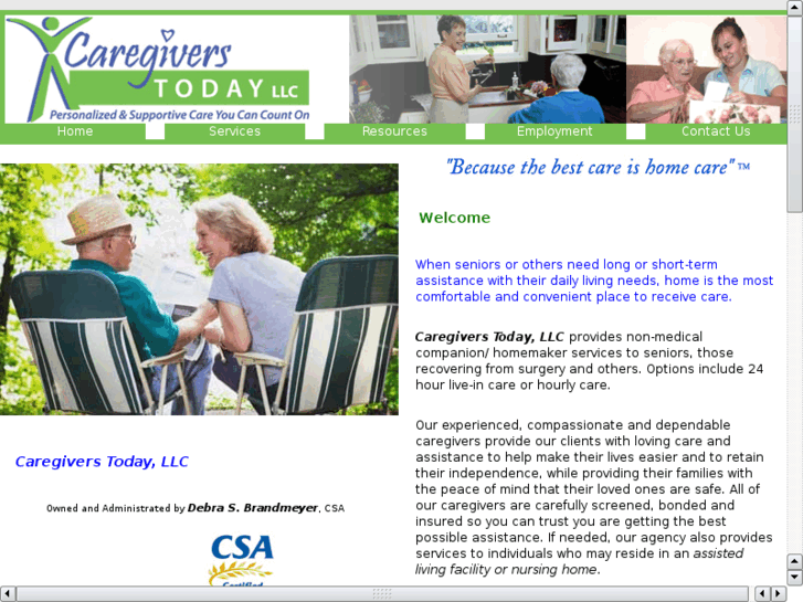 www.caregiverstodayllc.com