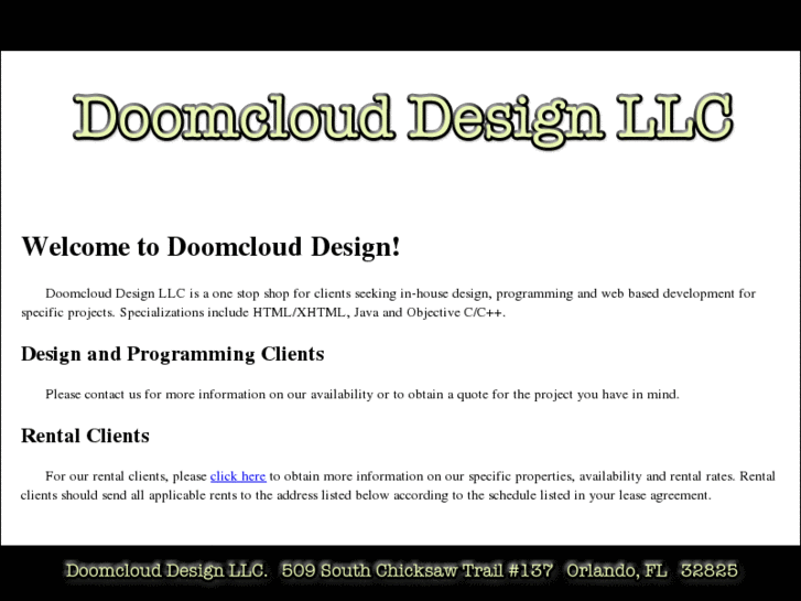 www.doomclouddesign.com
