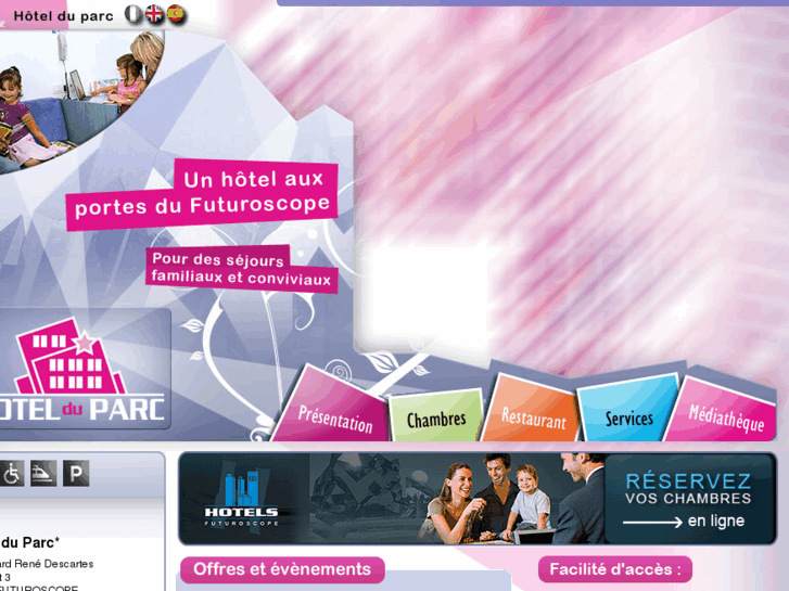 www.hotelduparc-futuroscope.biz