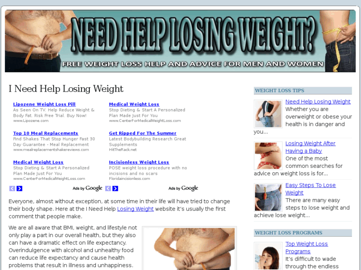 www.ineedhelplosingweight.net