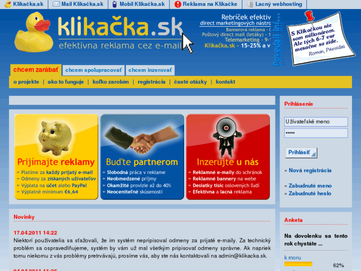 www.klikacka.info